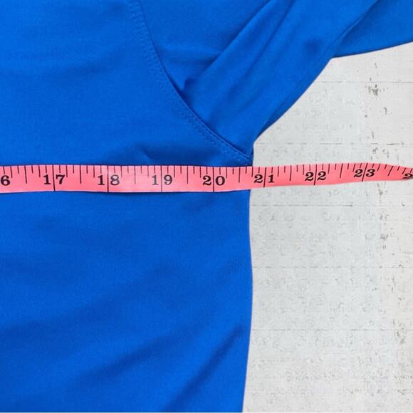 Nike Golf Tour Performance Men’s Dri-Fit Size M Blue Preppy Sporty - Picture 7 of 9